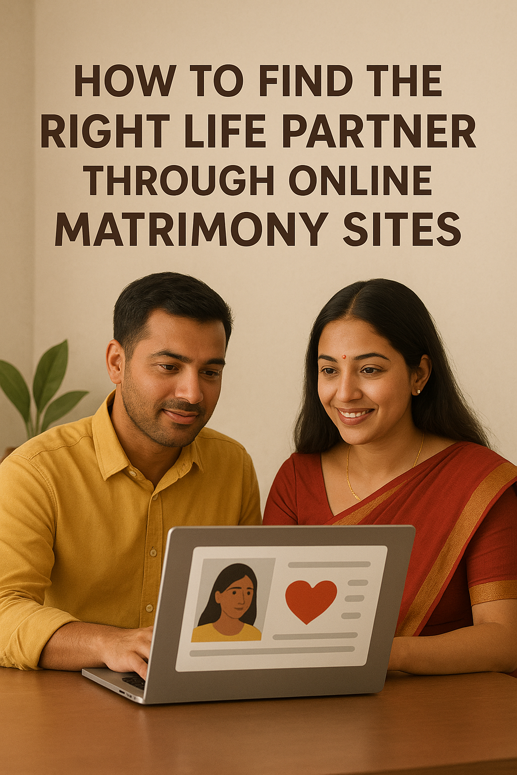 How to Find the Right Life Partner Through Online Matrimony Sites?